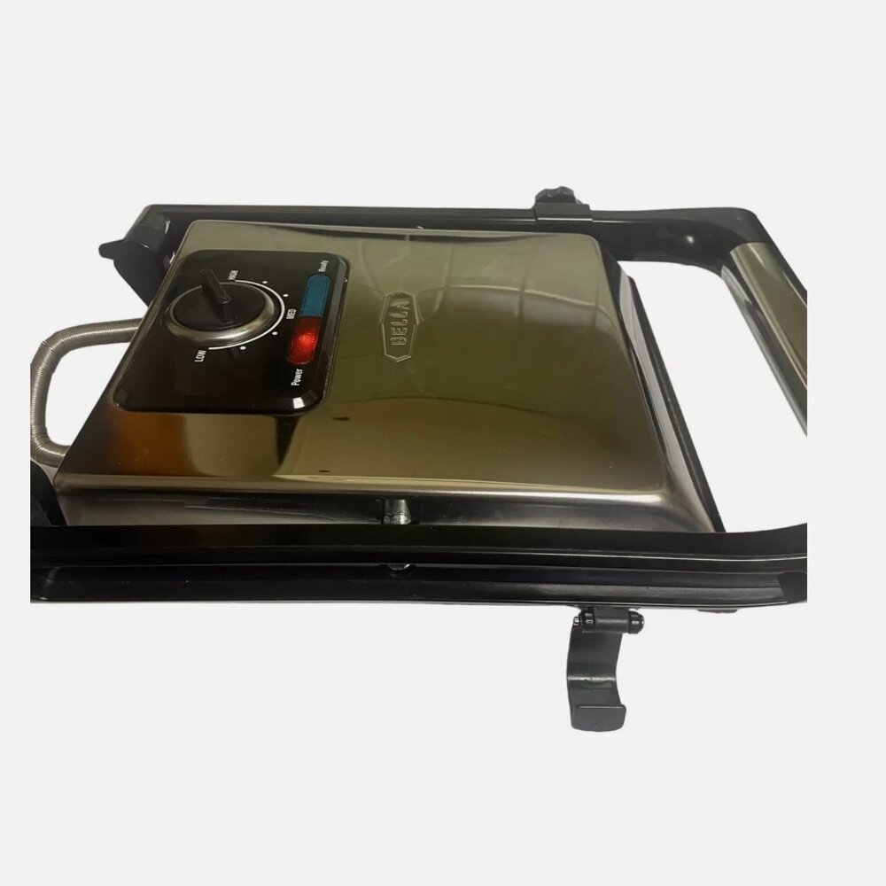 Panini Press Sandwich Maker Grill Non Stick Bella GH-815 Sensio Tested